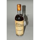 A HALF BOTTLE OF 1957 SAUTERNES SHIPPED AND BOTTLED BY WHITTALLS WINERS LTD