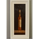 NEIL NELSON (BRITISH 1977) 'OLEIFORA #4', a still life bottle of olive oil, initialled bottom right,