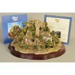 A LARGE BOXED LIMITED EDITION LILLIPUT LANE SCULPTURE, 'Coniston Crag', L2169, No 1002/3000