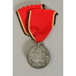 A PRE WAR GERMAN SPANISH WAR MEDAL, no marks on ring