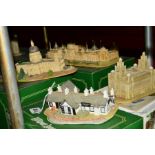 FOUR BOXED LILLIPUT LANE BRITAINS HERITAGE SCULPTURES, 'The World Famous Blacksmith's - Gretna