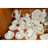 TEA/COFFEE WARES etc to include Royal Albert 'Trent Rose' Royal Doulton 'Tumbling Leaves' and
