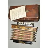 A LATE VICTORIAN FLUTINA WITH EIGHT KEYS, J.Gregory of Nottingham, maker, in original storage box (