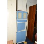 A PAINTED KITCHEN CABINET