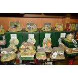 ELEVEN LILLIPUT LANE SCULPTURES FROM THE WORLD OF BEATRIX POTTER, 'Belle Isle' L2417 (boxed), '