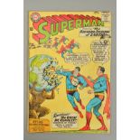 DC, Superman Comic Volume 1 Issue 169, 'The Bizarro Invasion Of Earth!', Superman, May-64, (