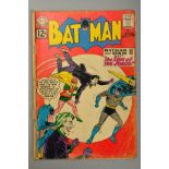 DC, Batman Comic Volume 1 Issue 145, 'The Son Of The Joker!' Batman and Robin, Feb-62, (condition: