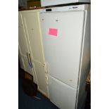 A TALL MIELE FRIDGE FREEZER, height 180cm