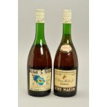 TWO BOTTLES OF REMY MARTIN FINE CHAMPAGNE COGNAC V.S.O.P., 'Qualite Du Centaure' 70% proof, 24 fl.