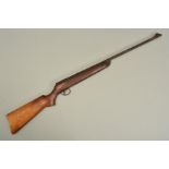 A .177'' B.S.A. METEOR MK 1 AIR RIFLE, serial number N37539, it is missing its rear sight and the