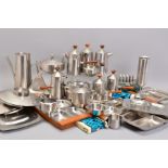 ROBERT WELCH FOR OLD HALL, a collection of stainless steel tablewares, to include a Super Avon