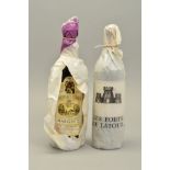 TWO BOTTLES OF FINE FRENCH WINE, comprising a Chateau Siran 1982 Margaux Grand Cru Exceptionnel