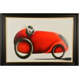 MACKENZIE THORPE (BRITISH CONTEMPORARY), 'The Fastest Car In The World', a limited edition print