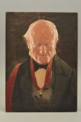 JOHN HASSALL (BRITISH 1868-1948), 'An Old Master L.S.C', head and shoulders portrait of an elderly