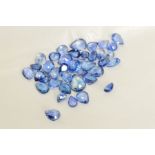 A SELECTION OF PEAR CUT SAPPHIRES, ranging between approximately 4mm x 3mm - 6mm x 5mm, total