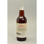 A BOTTLE OF EXTREMELY RARE WHISKY, which is an Offilers' Finest Liqueur Special Reserve Scotch