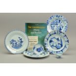 NANKING CARGO, a Chinese porcelain plate, the border with floral sprays, enclosing a central