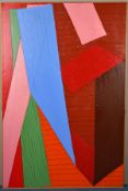 PETER RIPPON (BRITISH 1950), 'Ribec', abstract blocks of colour, signed, titled and dated (19)79,