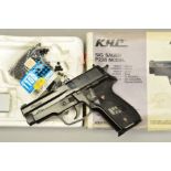 AN AIR SOFT 6MM B.B SIG SAUER P228 SPRING AIR PISTOL, no visible number, it is in good condition and