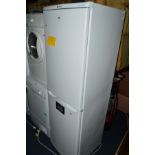 A TALL HOTPOINT FRIDGE FREEZER, height 174cm