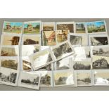 A LARGE COLLECTION OF BIRMINGHAM POSTCARDS, (approximately 300), in sixteen albums, featuring