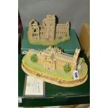 TWO BOXED LILLIPUT LANE SCULPTURES 'Westminster Abbey' L2285, from Britains Heritage Collection, (