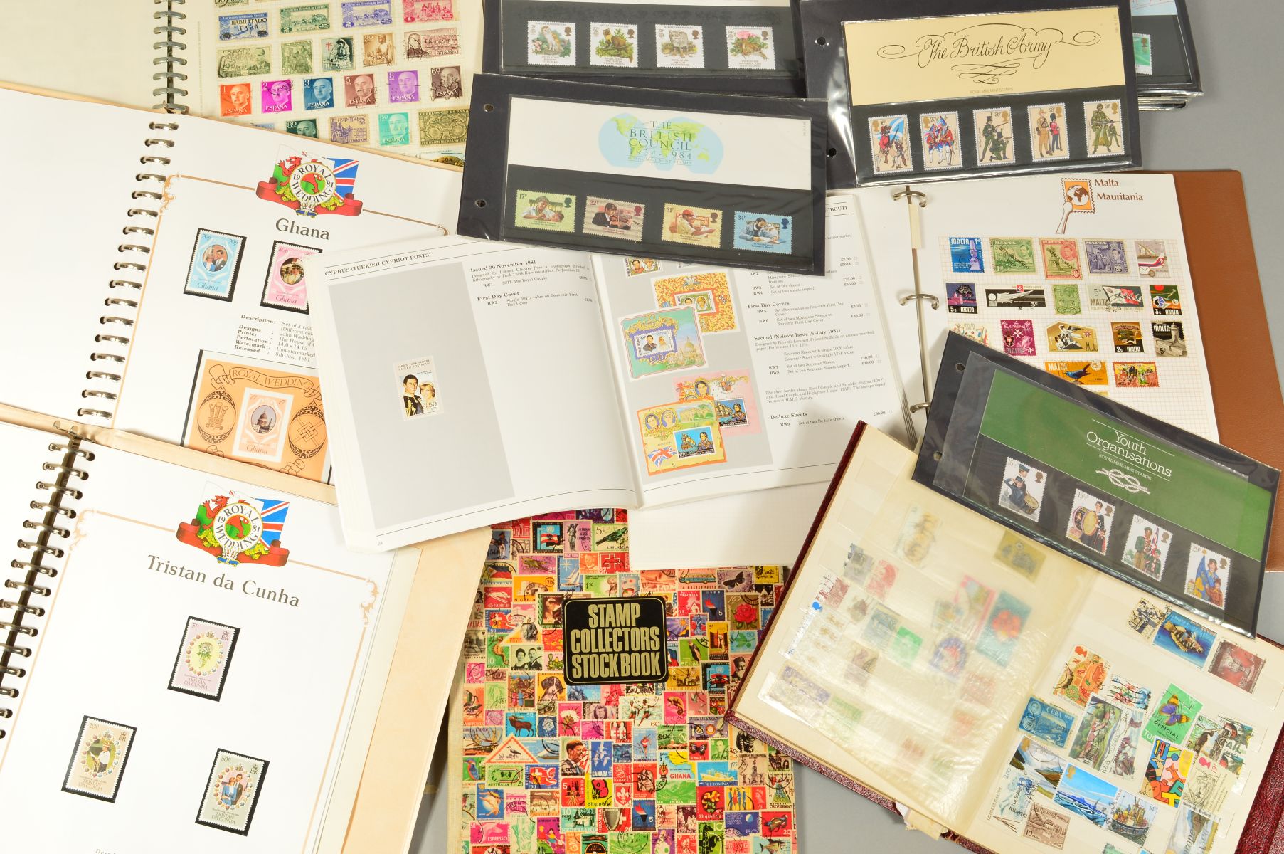 VARIOUS STAMPS, in an album with Great British presentation packs - Image 2 of 2