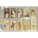 A COLLECTION OF FIFTY FIVE RARE AND HIGHLY COLLECTABLE CIGARETTE CARDS, odds including Godfrey