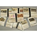 A COLLECTION OF FOUR HUNDRED AND SIXTEEN POSTCARDS, in seven albums dating from the early 20th