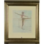 CHARLES WILLMOTT (BRITISH CONTEMPORARY) 'DARCY II', a limited edition print of ballet dancer Darcy