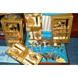 TWO BOXED SETS OF BOOTS CUTLERY, boxed gold plated serving spoons, canteen of mixed cutlery (5)