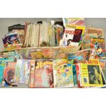 APPROXIMATELY ONE HUNDRED AND FIFTY EIGHT COMICS, to include Marvel comics (Robocop, Captain