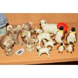 A GROUP OF BESWICK ANIMALS, to include Koala Bear No1038, two Koala Bears No1040, Koala Bear with