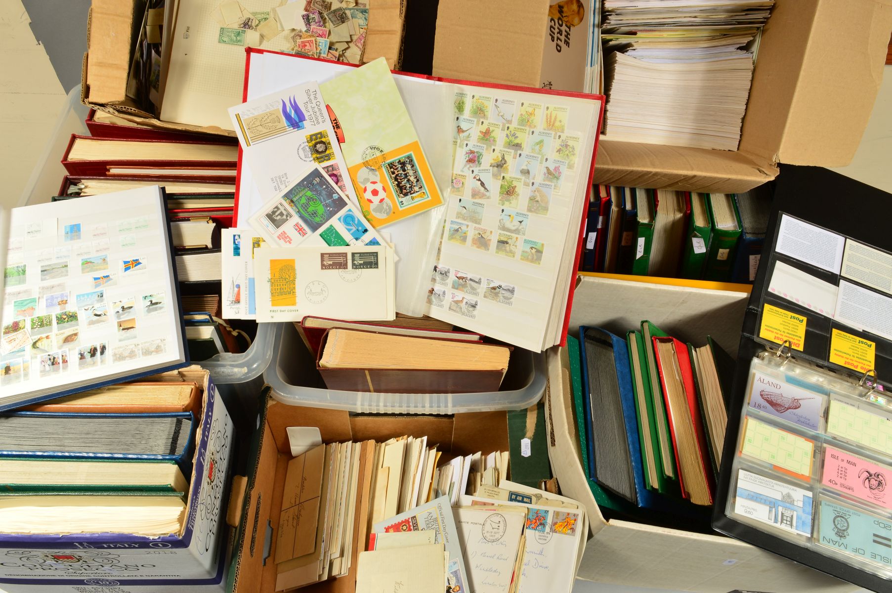 A LARGE ALL WORLD ACCUMULATION OF STAMPS, in albums, stockbooks and loose with mint and used