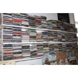 A COLLECTION OF APPROXIMATELY FIVE HUNDRED AND FIFTY CD'S FROM MOST GENRES