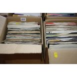 TWO BOXES CONTAINING APPROXIMATELY ONE HUNDRED AND FIFTY 7' SINGLES, including Smokey Robinson,