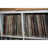 A COLLECTION OF OVER TWO HUNDRED LP'S AND 12' SINGLES, including Status Quo, The Shadows, Frank