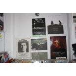 SEVEN PROMO POSTERS, for Robert Plant, Liam Gallagher, Fleet Foxes, Royal Blood, Mary Staples, Pvris