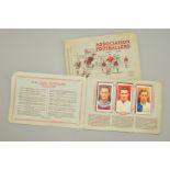 CIGARETTE CARD ALBUM OF ASSOCIATION FOOTBALLERS 1935-1936, issued by W.D. & H.O. WILLS, two full