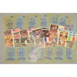 1972 OLYMPICS ESSO COLLECTION OF CARDS, depicting various Olympic Sports with accompanying paper