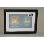 XIV OLYMPIIAD LONDON 1948 OPENING CEREMONY AND SERIES TICKETS, framed and glazed