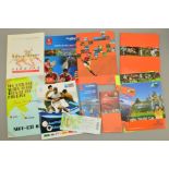 TOUR BROCHURES COVERING THE WORLD CUP AND BRITISH AND IRISH LIONS