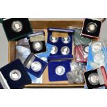 A COLLECTION OF MAINLY UK COINS, to include a rare 1992/1993 UK presidency of the Council silver