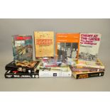 A BOX CONTAINING TWELVE BOOKS, all Military interest, including Hitler, Munich WWII Battle of the