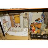 VARIOUS COLLECTORS DOLLS AND SOFT TOYS etc, to include boxed Ashton-Drake Galleries collectors dolls