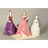 A ROYAL DOULTON LIMITED EDITION FIGURE, 'Carmen' No3444/12500, with certificate, together with two