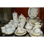 ROYAL WORCESTER DINNER/COFFEE WARES, to include 'Chelsea' coffee pot, cream jug, sugar bowl, six