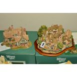 TWO BOXED LILLIPUT LANE SCULPTURES, limited edition 'Chipping Coombe' No779, 2952/3000, with