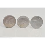 ITALY FIVE LIRE COINS, three of aluminium 1952, R1955 RAND, a rare 1956 R400, 000 Mintage, 1 grams