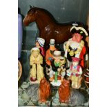 A GROUP OF CERAMICS, to include Beswick advertising Lord Mayor jug, 'Worthington E', two '